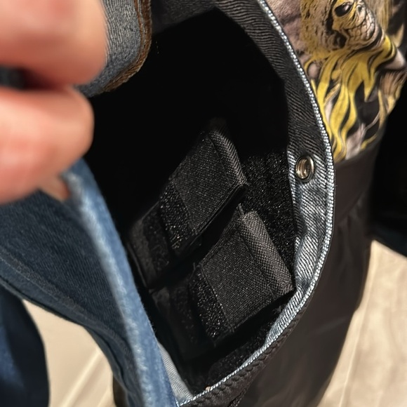 NRA Concealed Carry Denim Jacket Size Medium - Picture 8 of 12